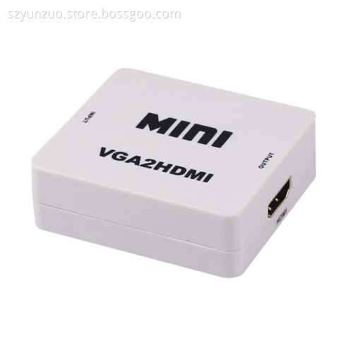 VGA + Audio to HDMI Converter